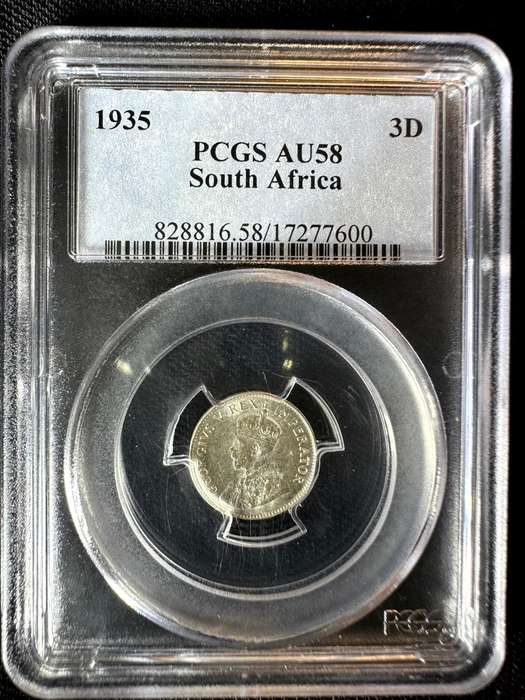 1935***3P***AU58***NGC