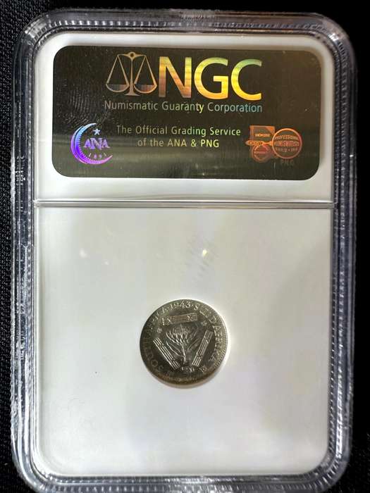 1943***3P***MS64***NGC Stunning coin