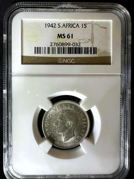 1942***Shilling***MS61***NGC