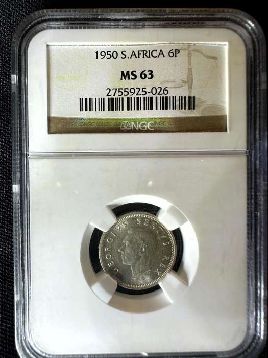 1950***6P***MS63***NGC