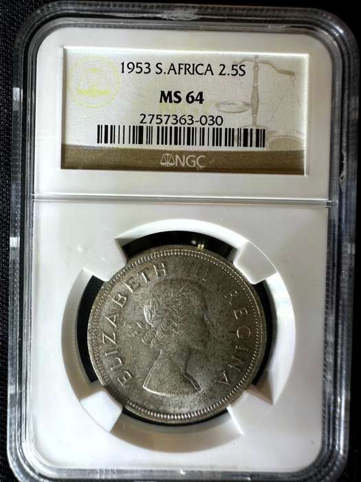 1953***2.5S***MS64***NGC