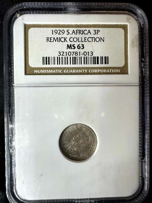 1929***3P***MS63***NGC Remick Collection, all details are there