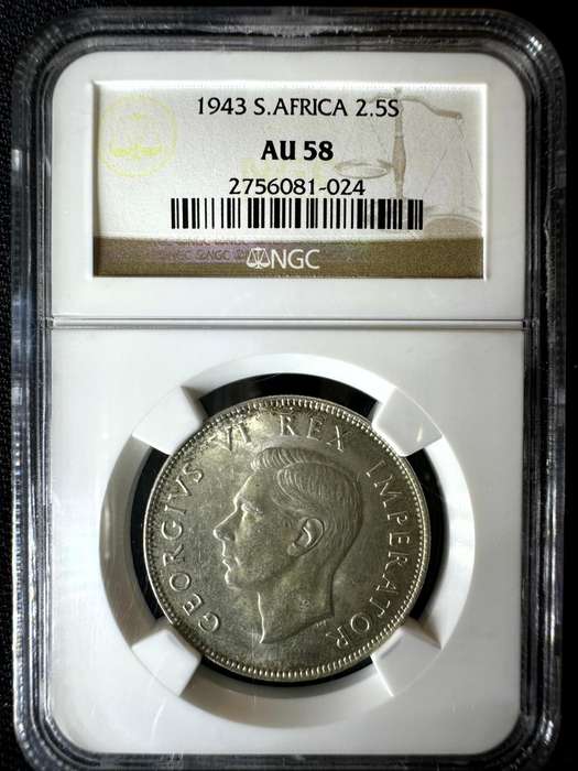 1943***2.5S***AU58***NGC