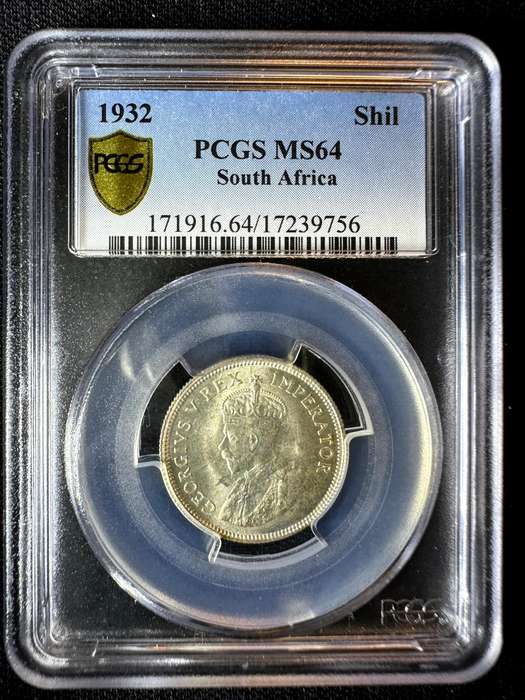 1932***Shilling***MS64***NGC