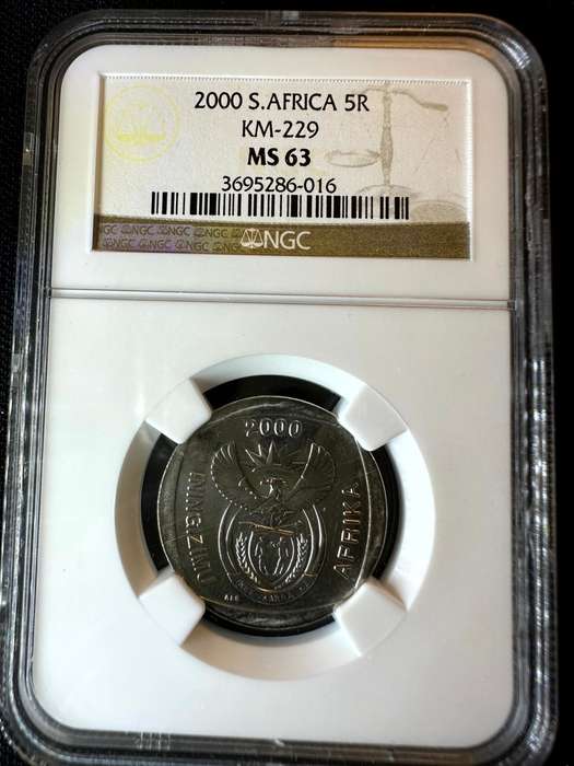 2000***R5 KM-229***MS63***NGC - few graded