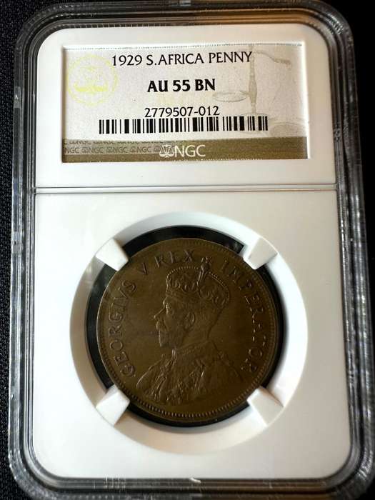 1929***Penny***AU55BN***NGC