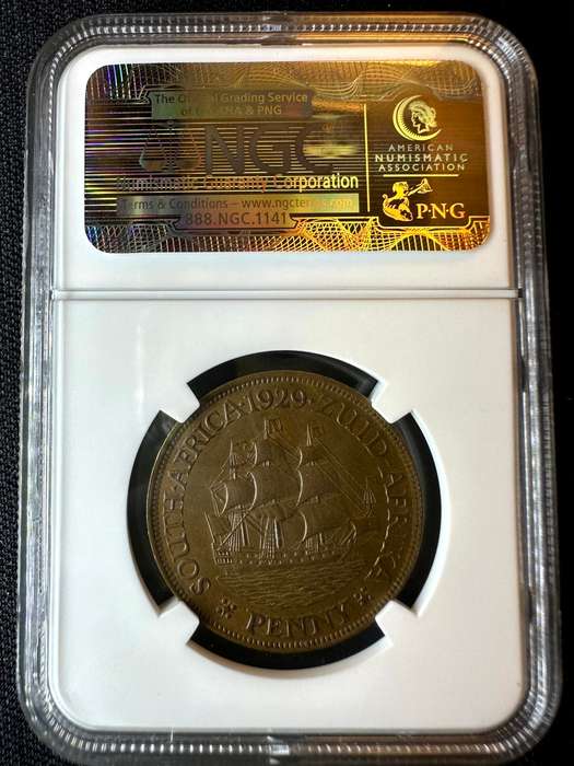 1929***Penny***AU55BN***NGC