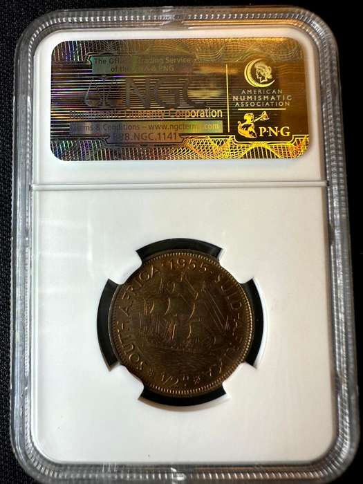 1955***1/2P***MS64RB***NGC