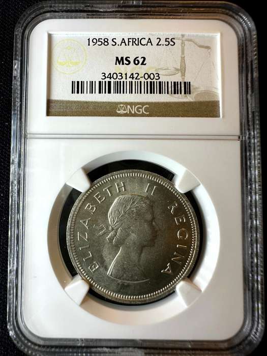 1958***2.5S***MS62***NGC