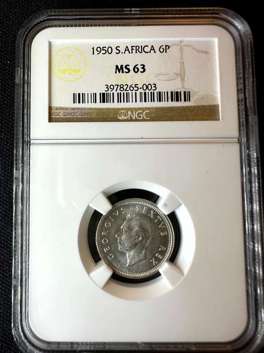 1950***6P***MS63***NGC