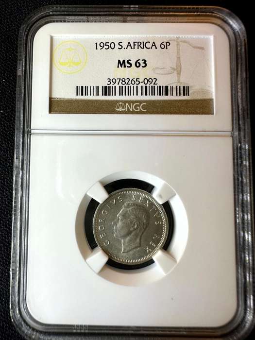 1950***6P***MS63***NGC