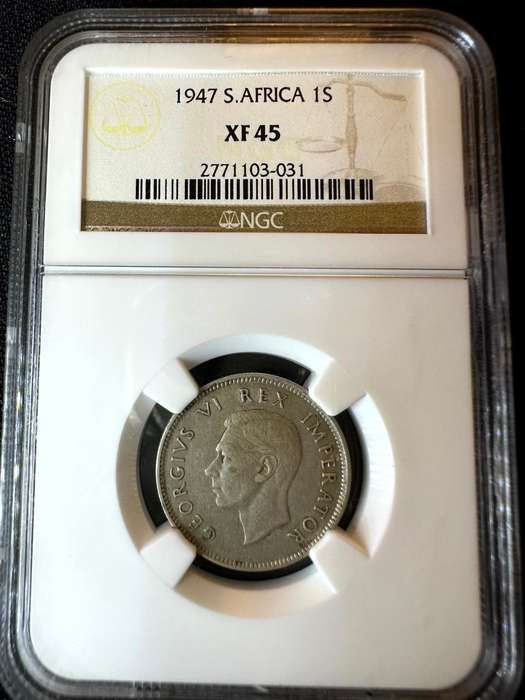 1947***Shilling***xf45***NGC