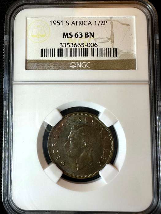 1951***1/2P***MS63BN***NGC