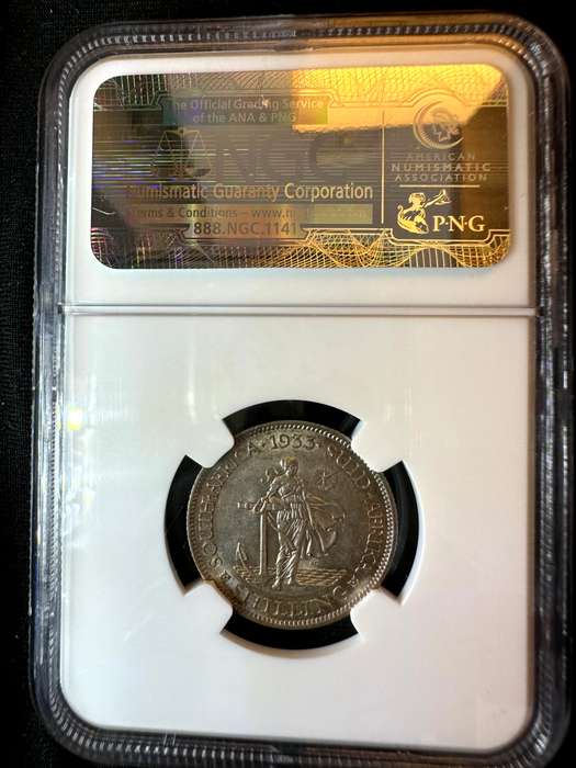 1933***Shilling***Au55***NGC