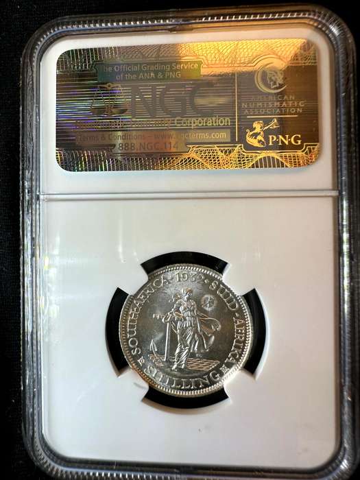 1932***Shilling***MS62***NGC