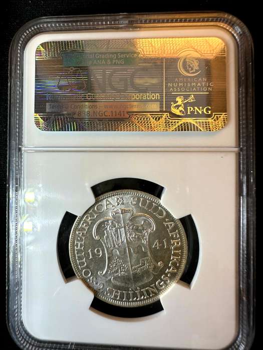 1941***2 Shilling***MS62***NGC