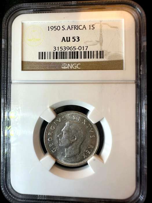 1950***Shilling***AU53***NGC