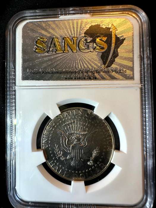 2012***1/2 Dollar MANDELA fantasy ***MS66***SANGS