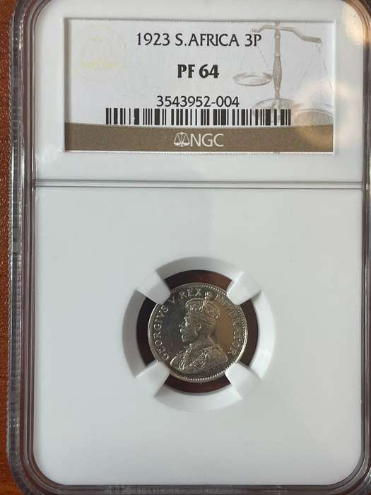 1923  ***  3P  ***  PF64  ***  Excellent grade *** mintage of 1402