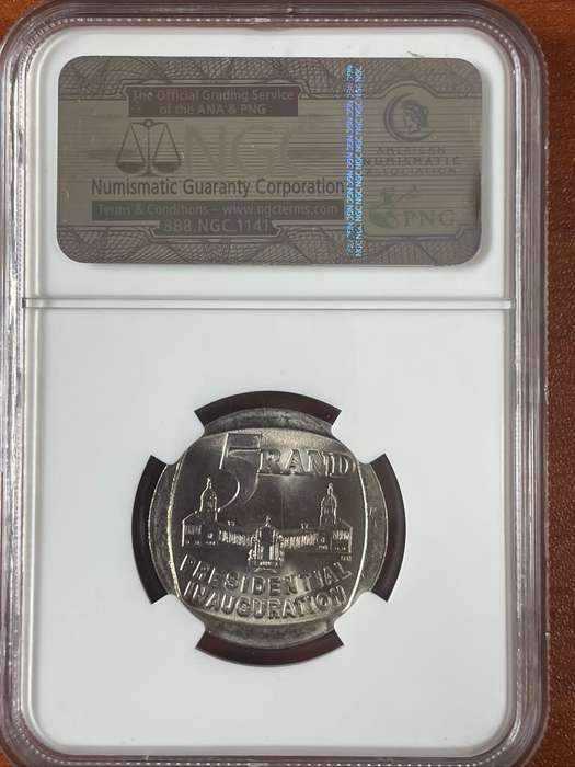 1994 *** R5 ***Inauguration *** PF68 cameo *** Cameos are harder to find