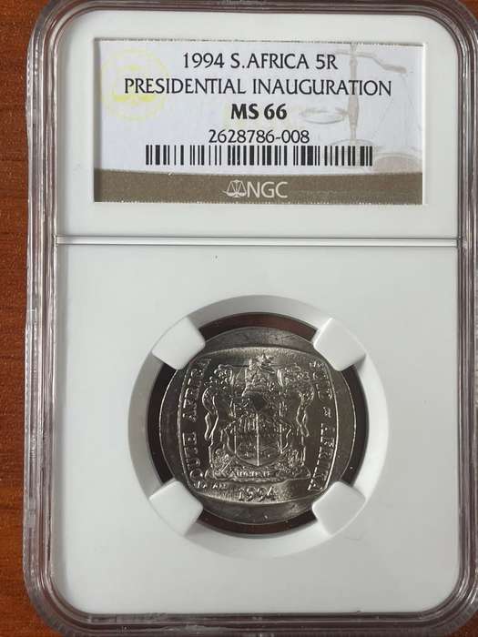 1994 *** R5 ***Inauguration *** MS66 *** Brilliant unc coin