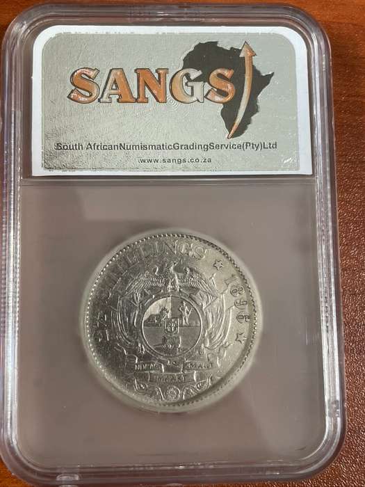 1896 *** 2 Shilling *** VF25 *** ZAR on the rise