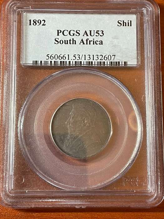 1892 Shilling AU53 Great Investment Coin