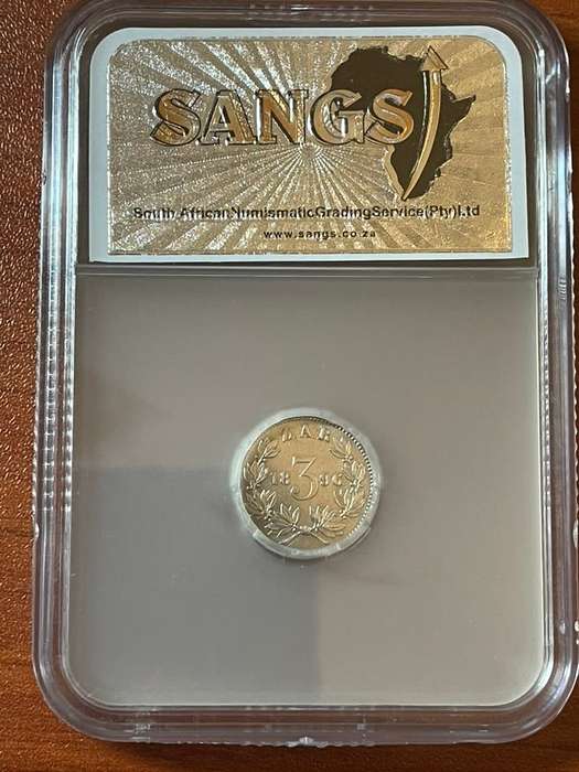 1896 3P A/UNC Details Coin