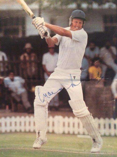 Signed pics of Graeme Pollock, Alan Kourie and Ray Jennings