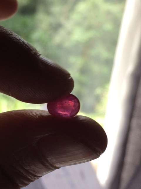 Natural 1.16 Ct Red pink Ruby