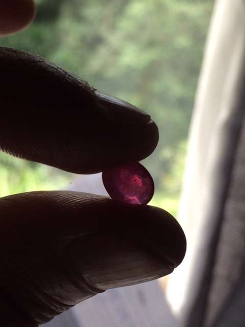 Natural 1.16 Ct Red pink Ruby