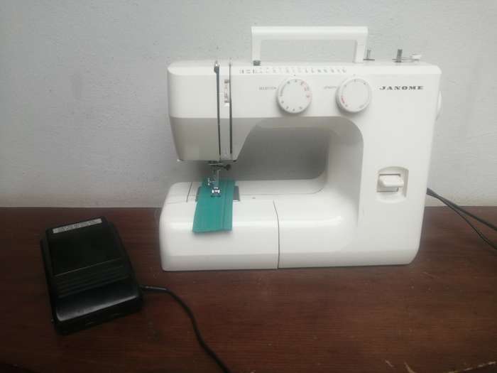 Beautiful Janome sewing machine.