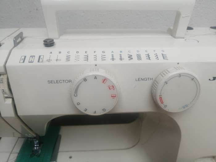 Beautiful Janome sewing machine.
