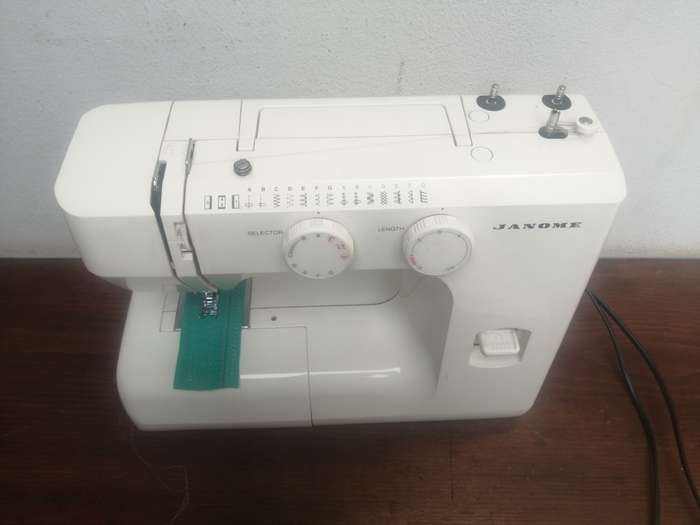 Beautiful Janome sewing machine.