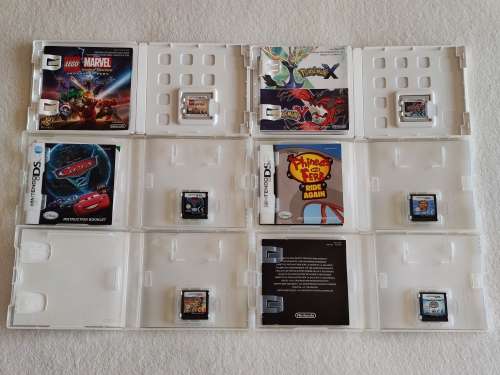 Nintendo 3DS Console + 7 Games + Box (EUR)