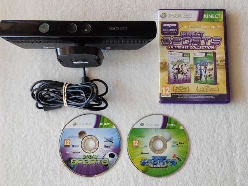 Xbox 360 Kinect Sensor + 2 Games