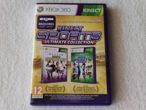 Xbox 360 Kinect Sensor + 2 Games