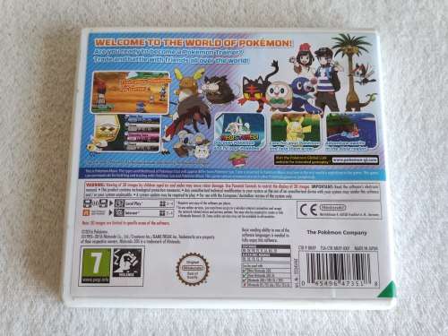 Pokemon Moon - Nintendo 3DS Game (EUR)