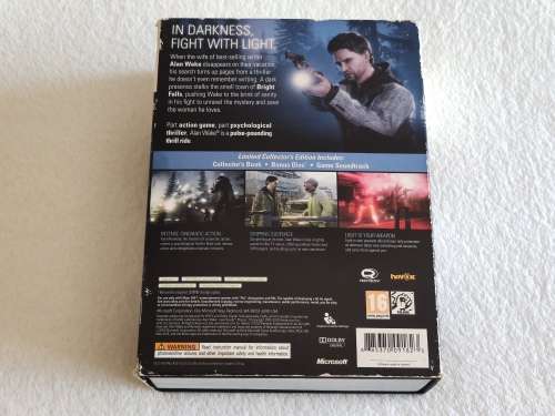 Alan Wake Limited Collector`s Edition - Xbox 360 Game (PAL)