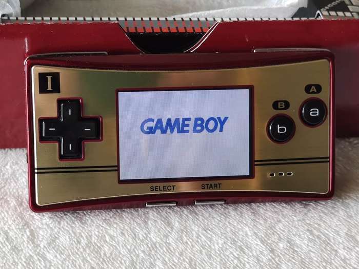 Nintendo Game Boy Micro Console - 20th Anniversary Edition