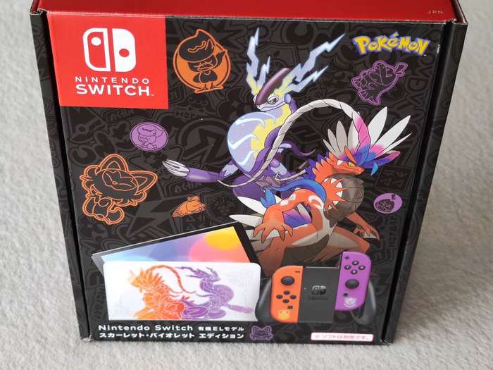 Nintendo Switch OLED Console - Pokemon Scarlet & Violet Edition