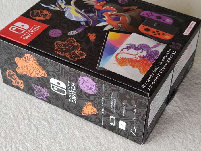 Nintendo Switch OLED Console - Pokemon Scarlet & Violet Edition