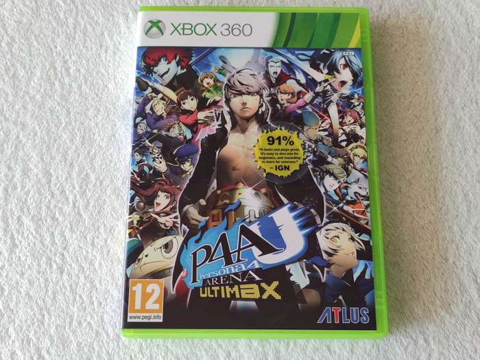 Persona 4 Arena Ultimax - Xbox 360 Game (PAL)