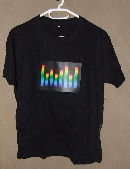 Sound Activated Flashing LED T-Shirts