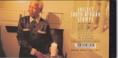 South Africa 2001 Mandela booklet , MINT