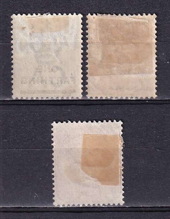 Bermuda 1880> QV lot (CA), M/H      ( SG 26a, 28a,30b, CV £45)