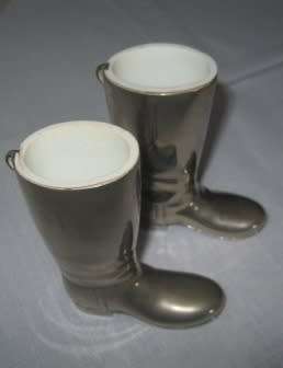 Silver Plated Grenadier Boots Spirit Measures
