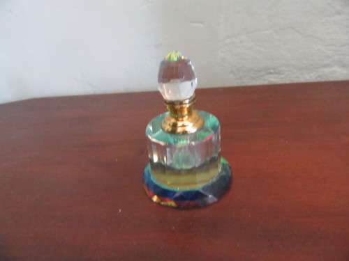 Crystal Multi faceted Perfume Bottle