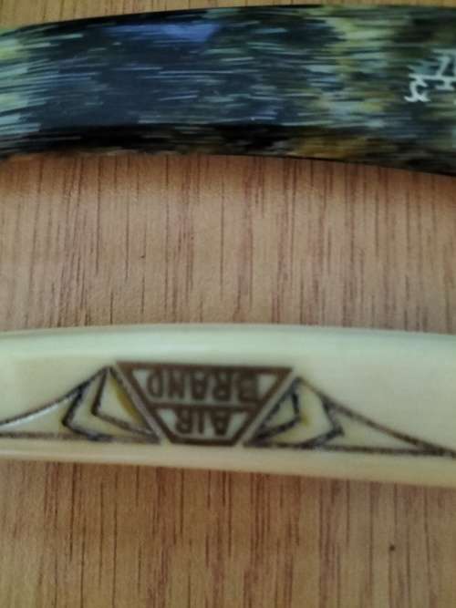 Pair of Antique Straight Cut Razors