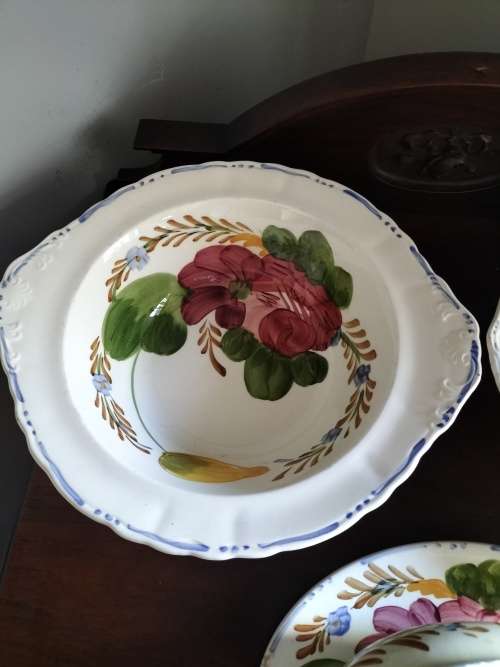 Belle Fiore Vegetable Bowls X2